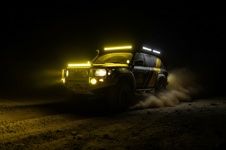 The overlander's guide to off-road lighting: bars, cubes, and scene lights