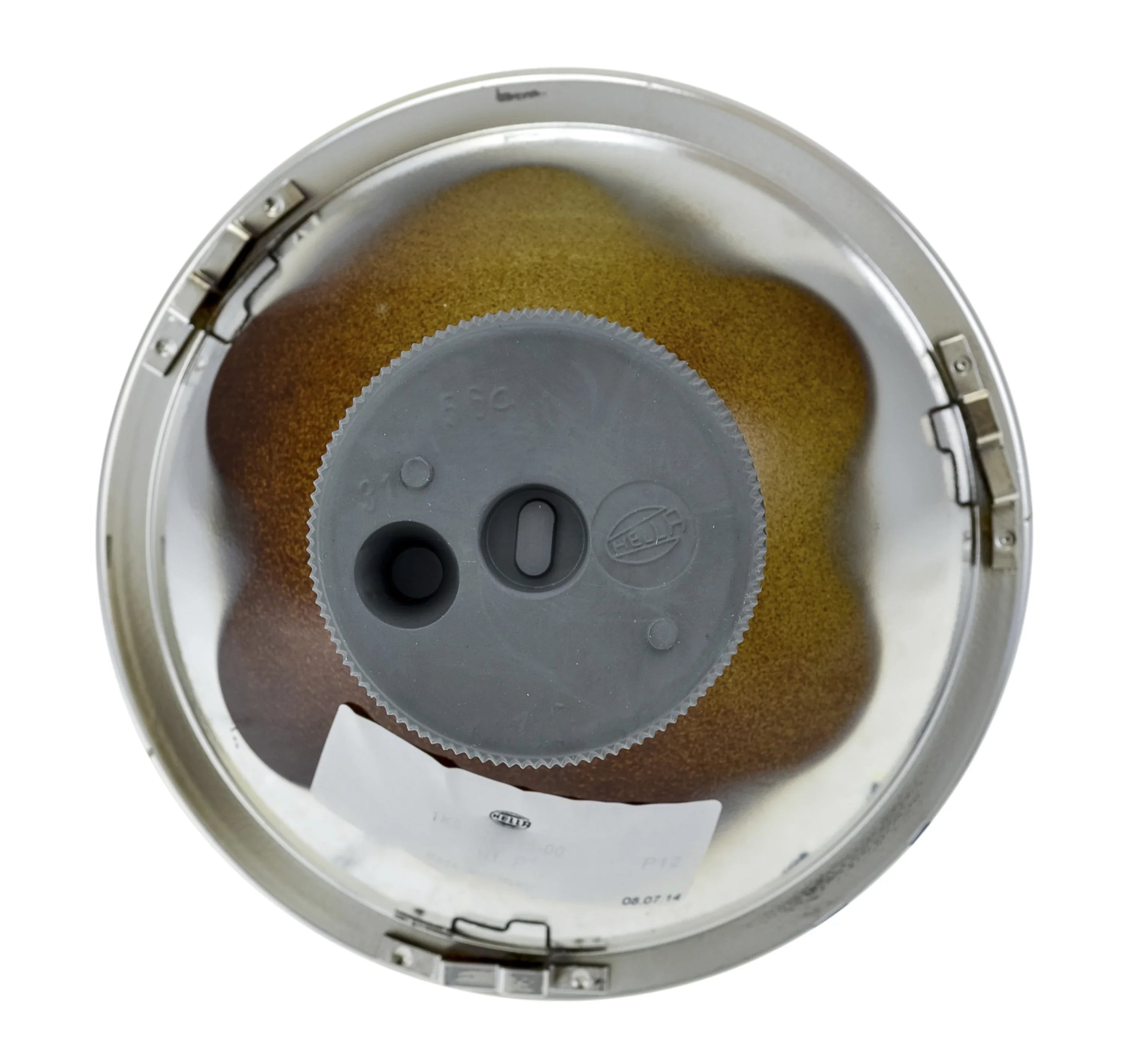 HELLA X-Treme Series IP69K LED Driving Lights, amber mode, rugged aluminum housing, auxiliary high-beam.