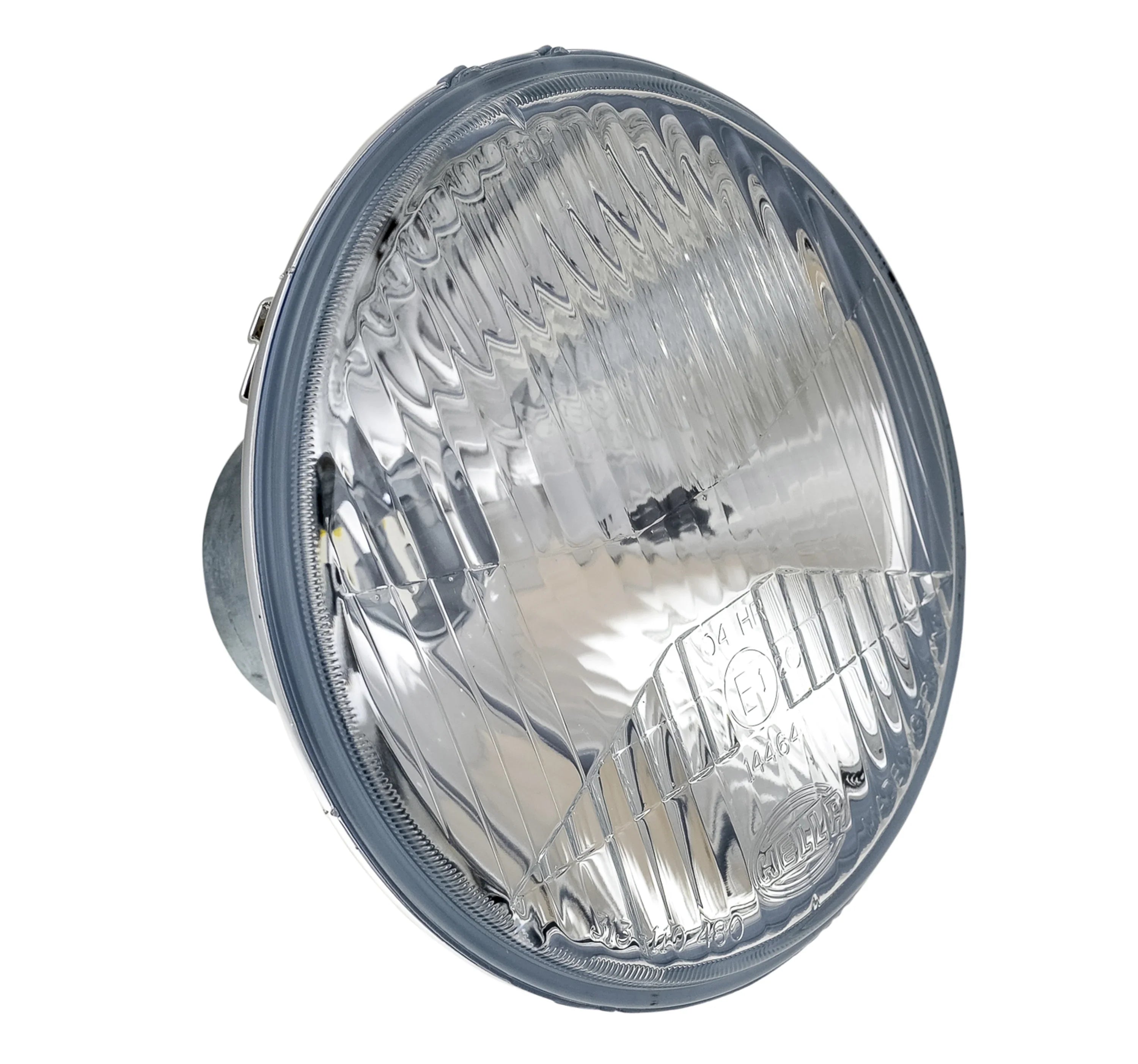 HELLA X-Treme Series LED Driving Lights in white mode, rugged IP69K auxiliary high-beam lens for off-road.