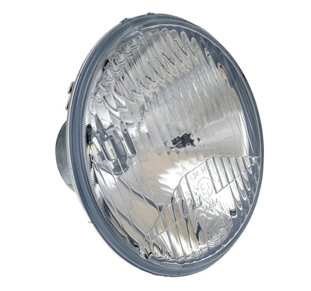 HELLA X-Treme Series LED Driving Lights in white mode, rugged IP69K auxiliary high-beam lens for off-road.