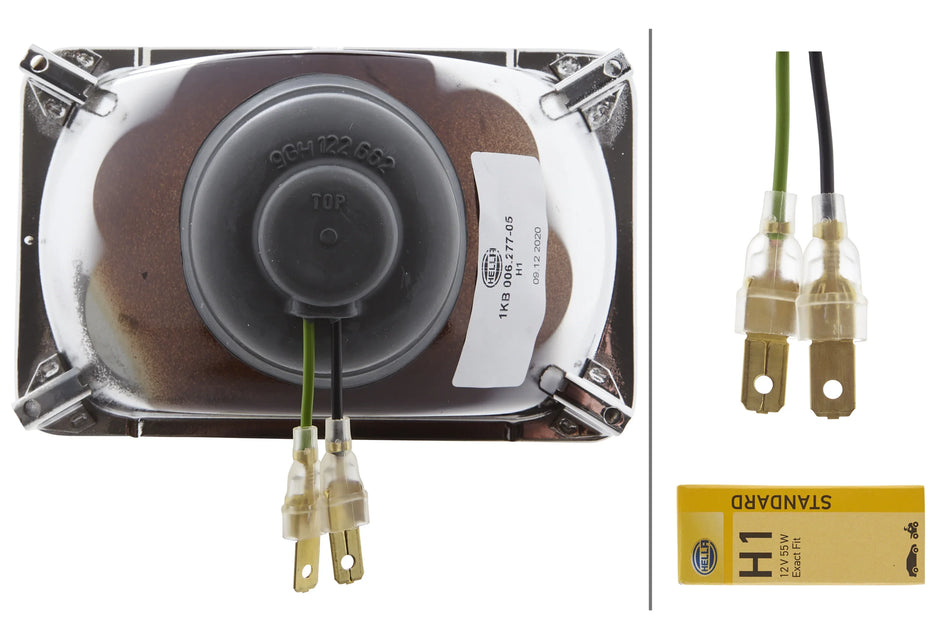 HELLA X-Treme Series LED Driving Lights IP69K auxiliary high-beam, rugged housing, clear lens, off-road