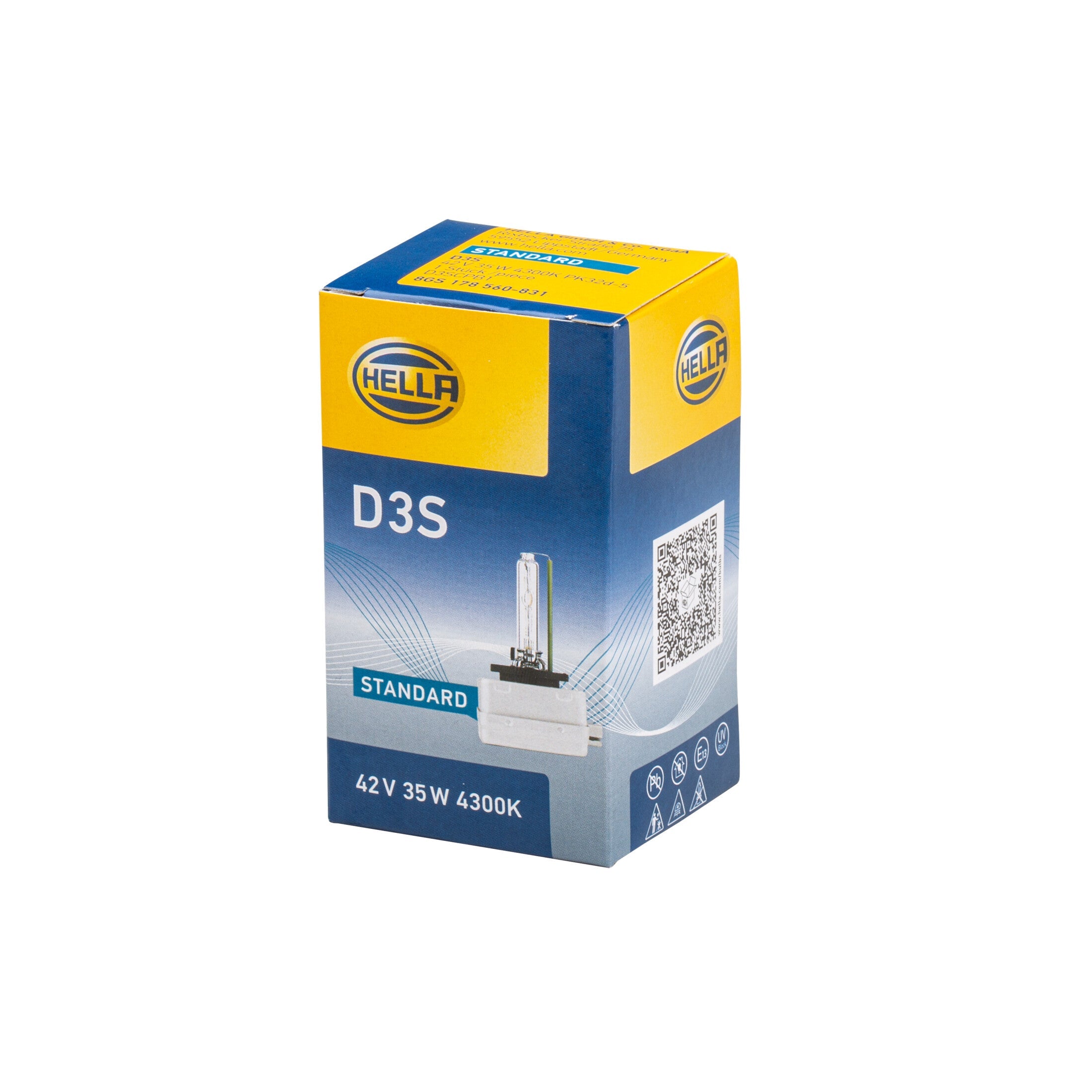 HELLA Ultra HID Headlight D3S 6000K 純正交換 HELLA Xenon HID Bulb D3S 4300K – MyHellaLights