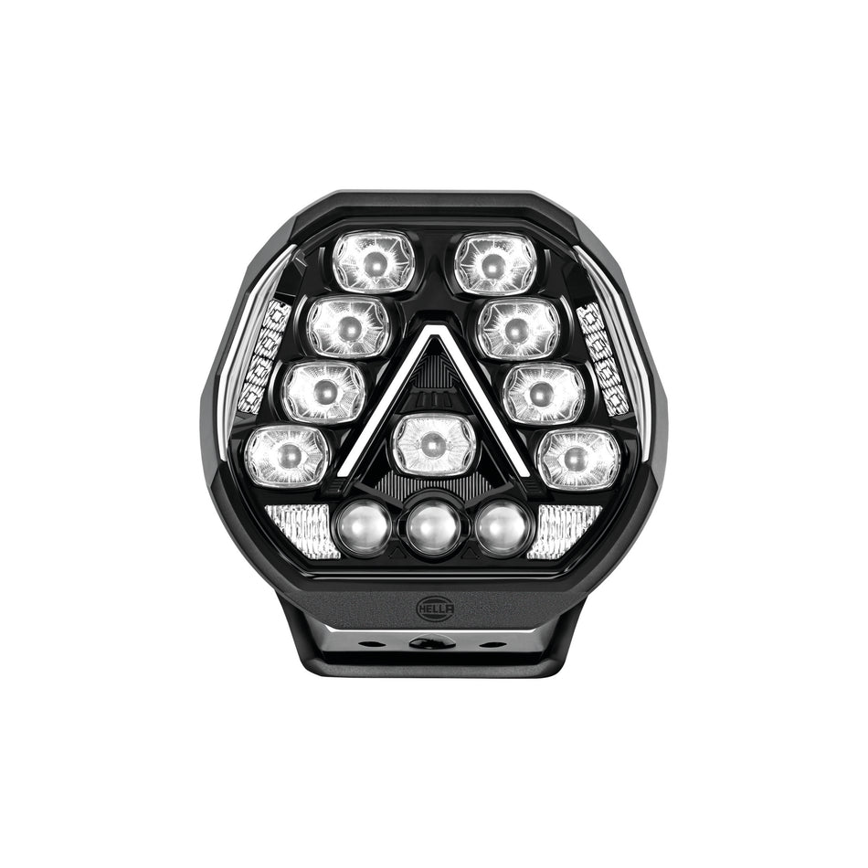 HELLA Antares 9" LED Driving Lights Kit – 800m Beam, 8500 Lumens, DRL, Off-Road Lights