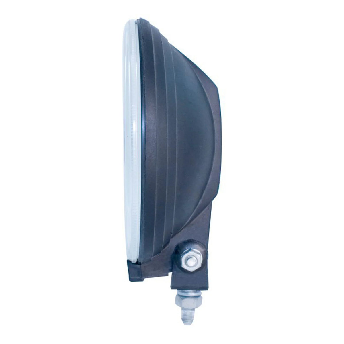 HELLA X-Treme Series LED Driving Light showing rugged aluminum housing, IP69K, auxiliary high-beam.