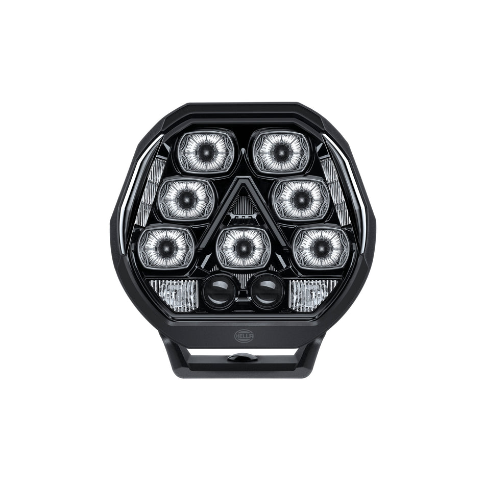 HELLA Antares 7" LED Driving Lights Kit – Compact High Output, DRL, Off-Road Lights