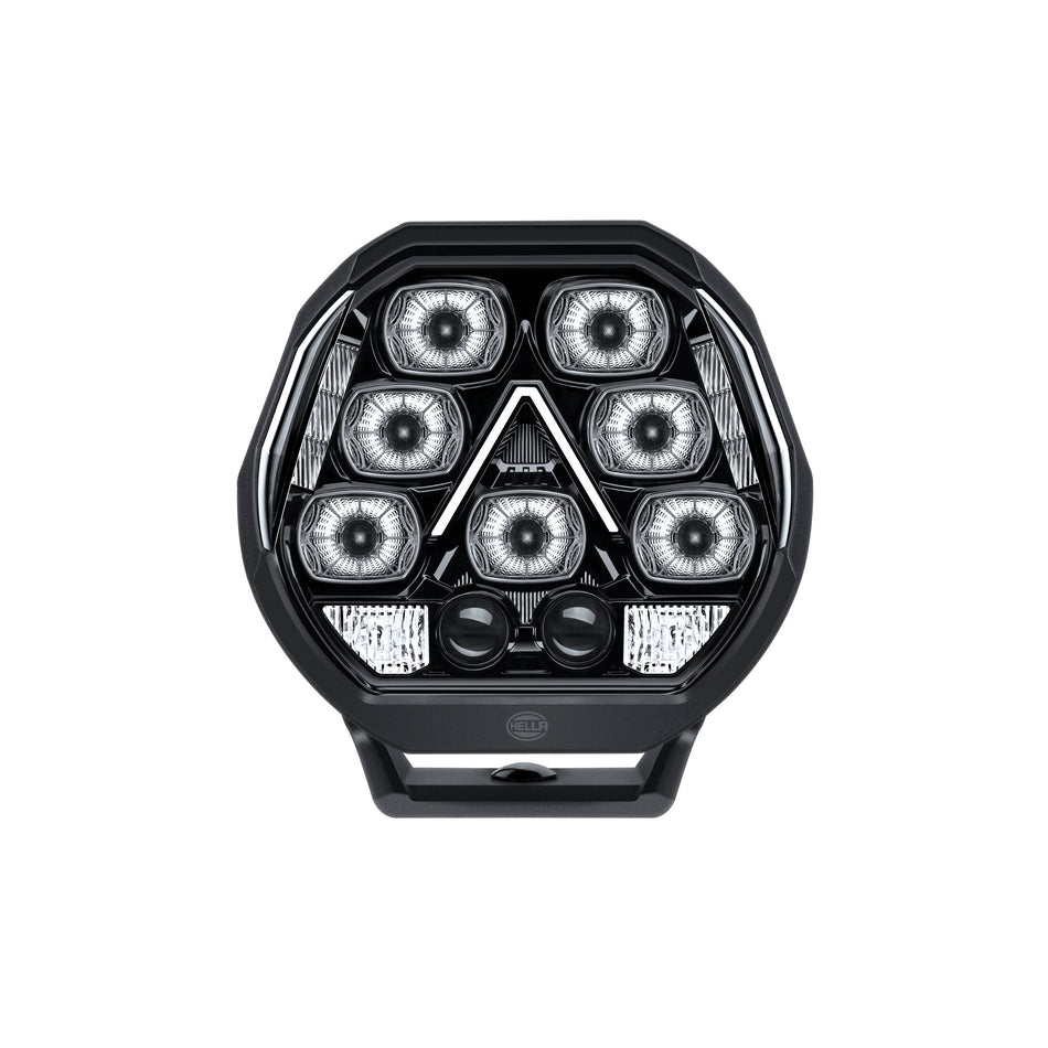 HELLA Antares 7" LED Driving Lights Kit – Compact High Output, DRL, Off-Road Lights