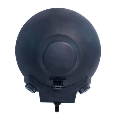 Rallye 4000 Black Halogen Pencil Beam, a sleek round black light with a central lens and mounting bracket.