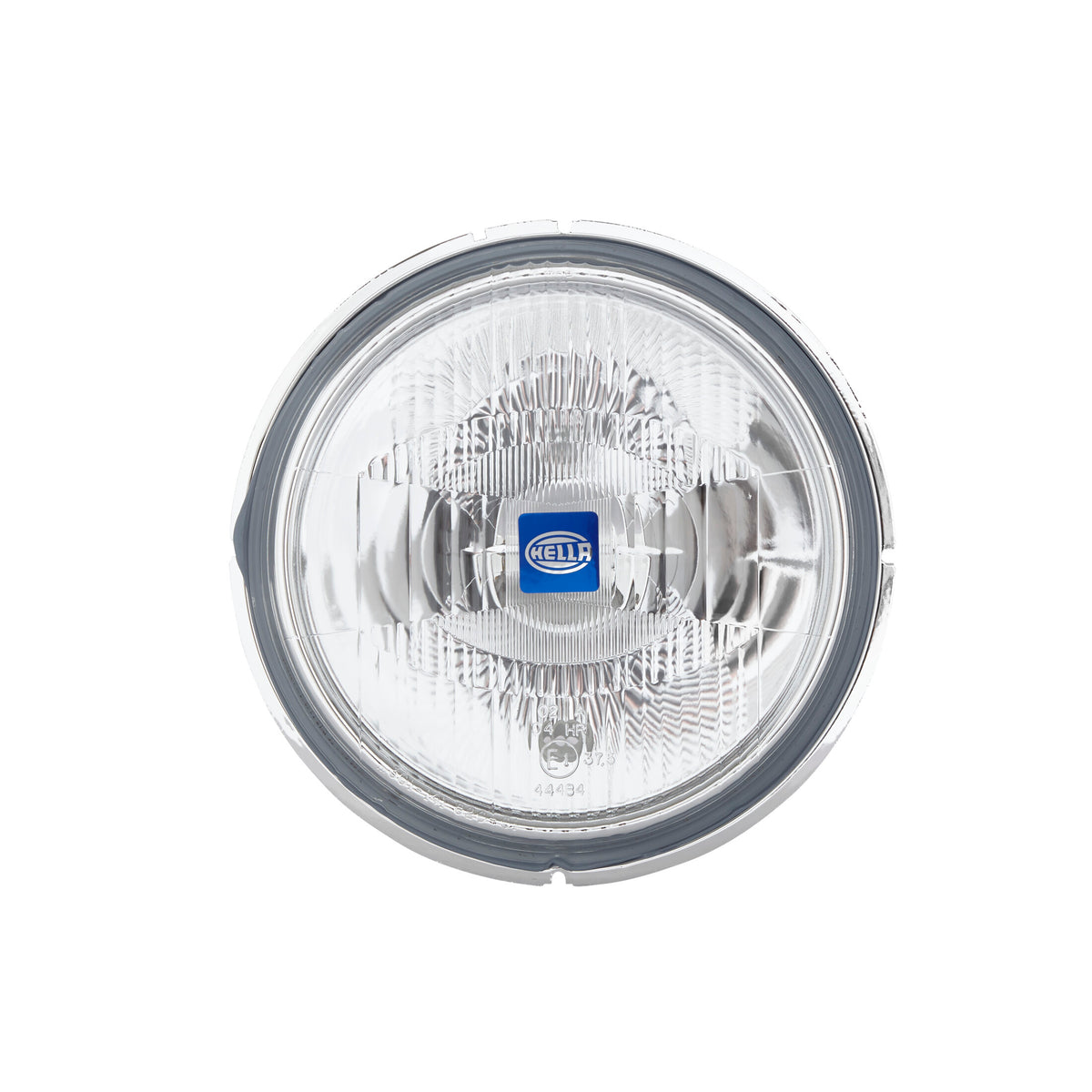 Hella Rallye 4000 Series clear halogen driving beam insert with blue PO light.