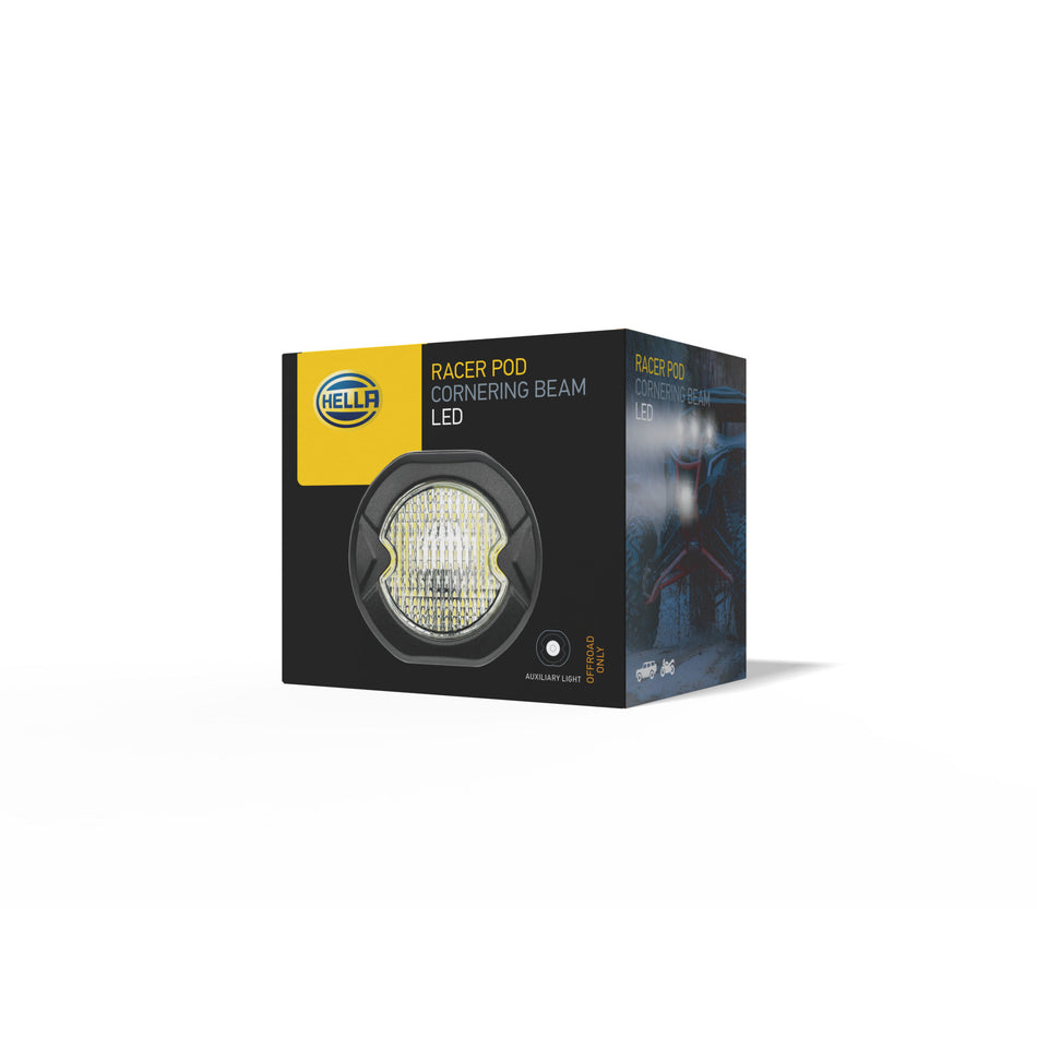 RACER POD 1 LED Clear Wide Cornering