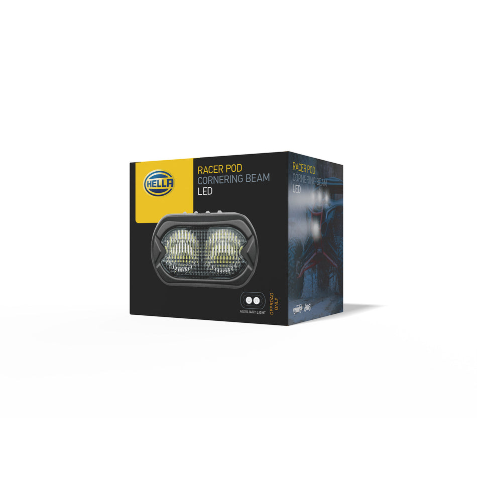 RACER POD 2 LED Clear Wide Cornering