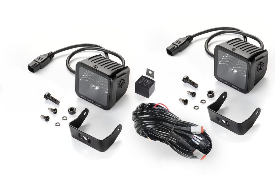 Black Magic LED Cubes  3.2" - Flood