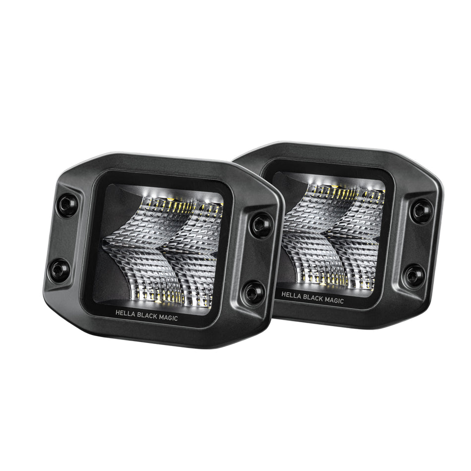 Black Magic LED Cubes  3.2" - Flush Mount