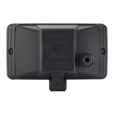 HELLA 450 Halogen Driving Light SAE Approved — back view of housing with mounting bracket
