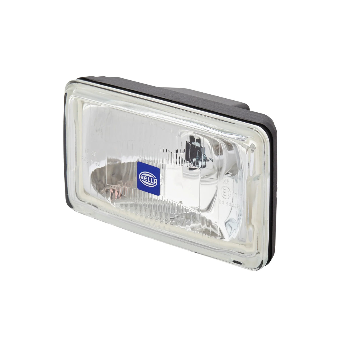 HELLA 450 Halogen Driving Light SAE Approved — diagonal-left view of compact halogen lamp