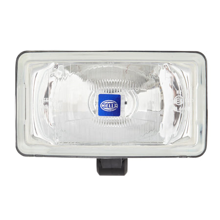 HELLA 450 Halogen Driving Light SAE Approved — front view of compact halogen driving lamp with clear lens