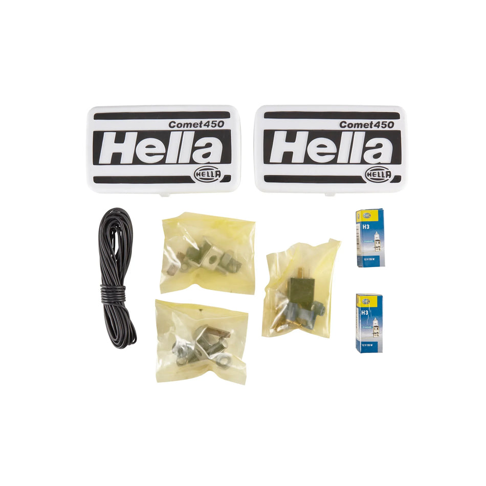 HELLA X-Treme Series LED Driving Lights kit with IP69K rugged aluminum housing for off-road auxiliary high-beam