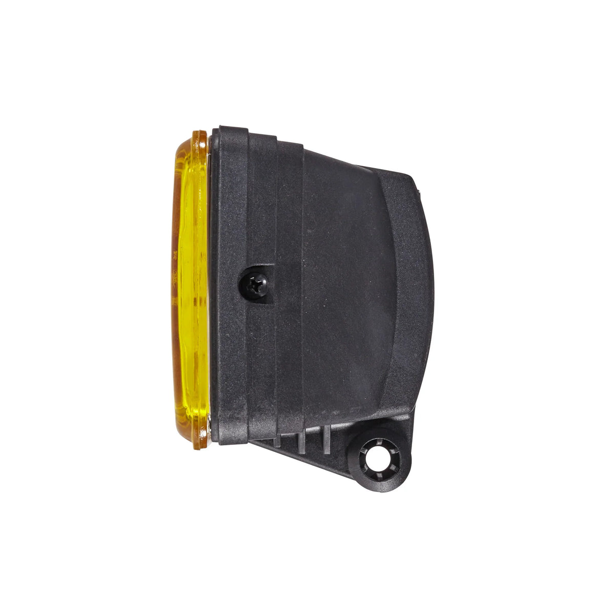 HELLA X-Treme Series LED Driving Lights in Amber mode with X-shape position light, IP69K, rugged auxiliary high-beam.