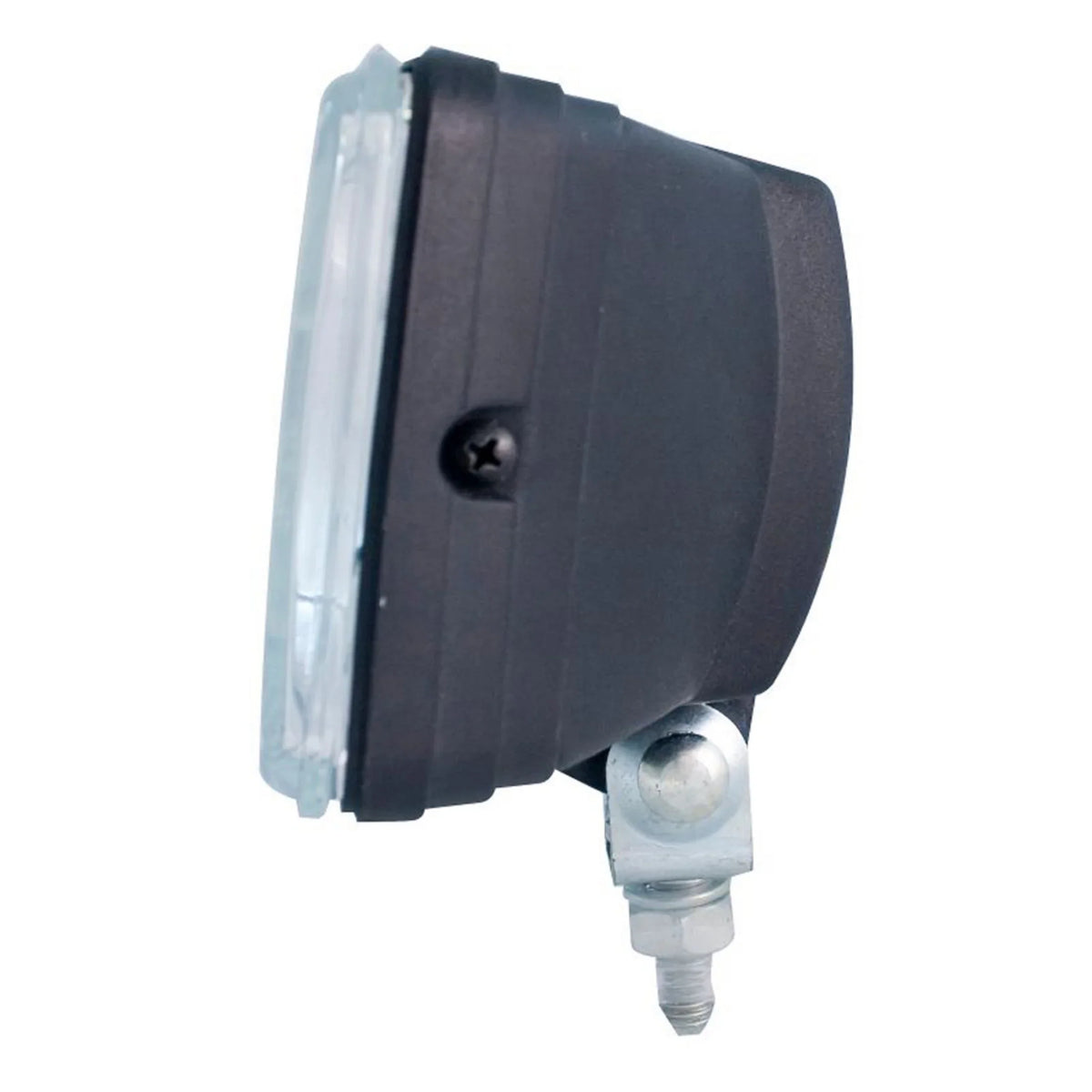 HELLA 550 Halogen Driving Light Kit SAE Approved — left side view of halogen lamp