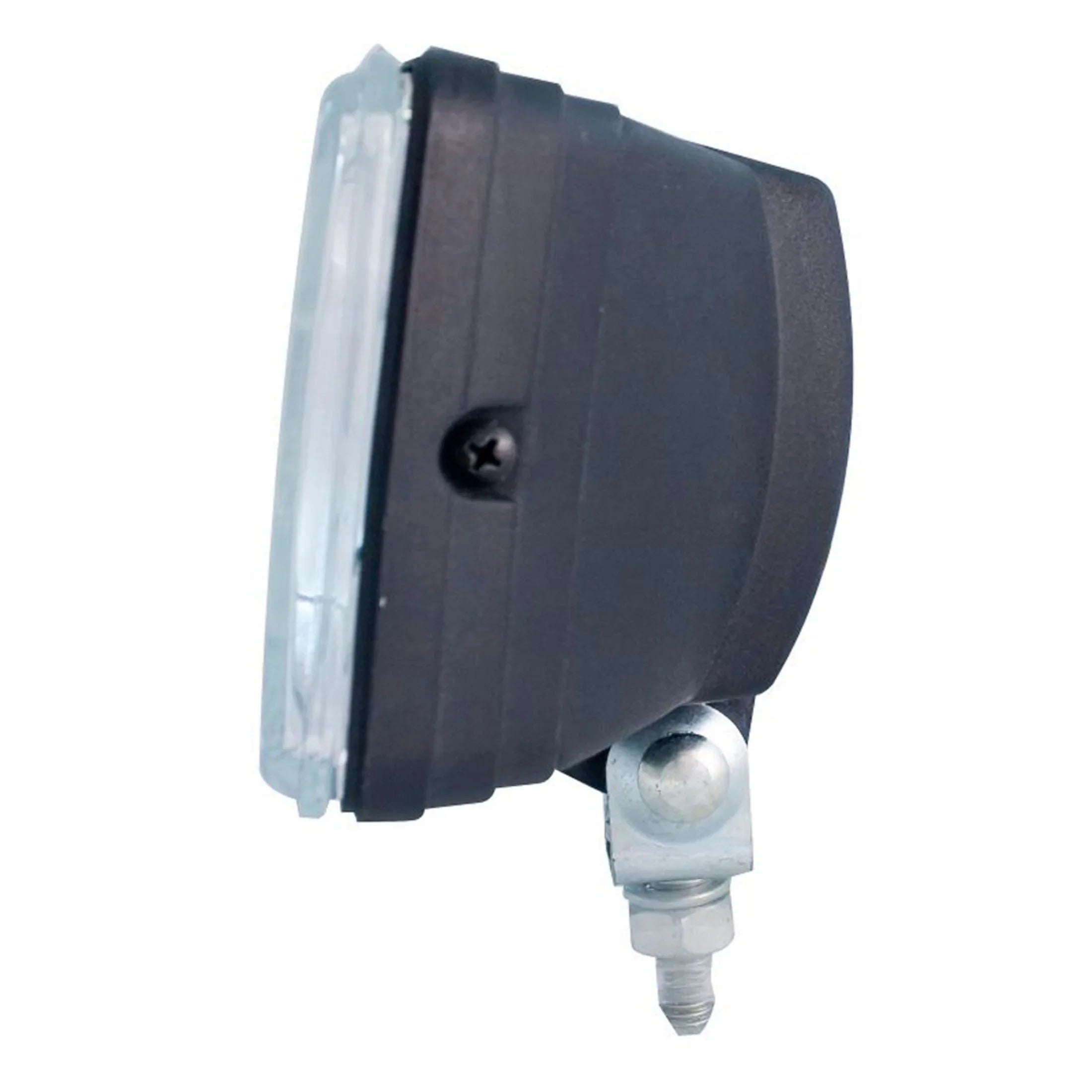 HELLA 550 Halogen Driving Light Kit SAE Approved — left side view of halogen lamp
