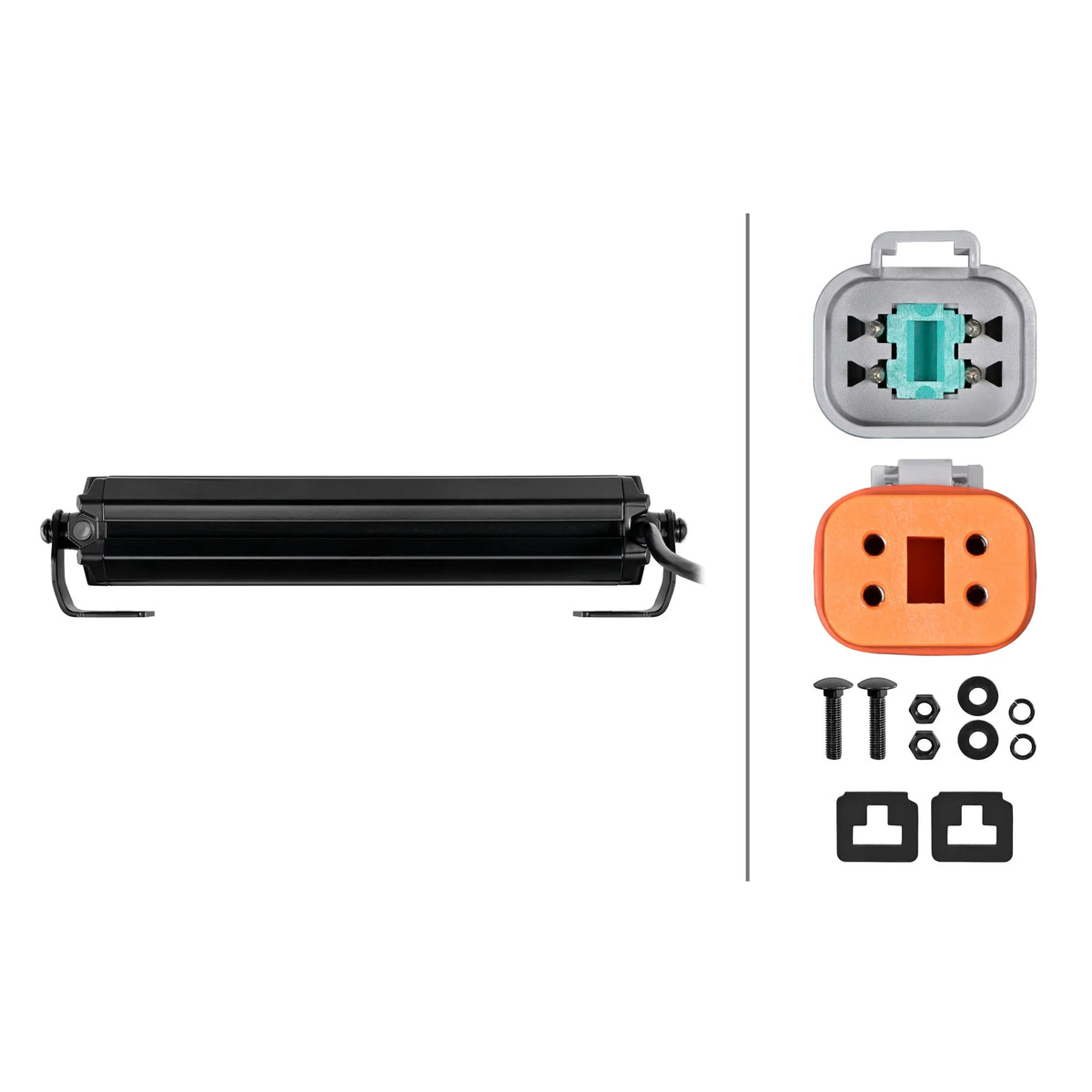 HELLA X-Treme Series LED Driving Lights IP69K with rugged aluminum housing, lens clarity, auxiliary high-beam, off-road kit