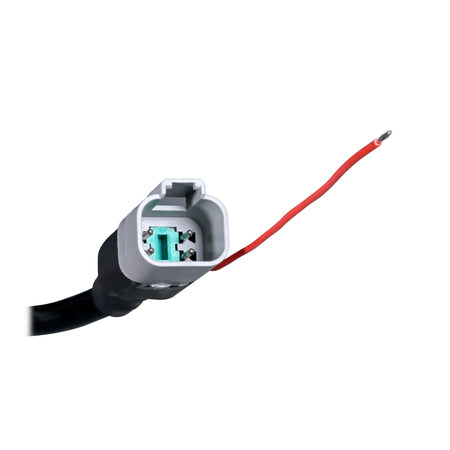 HELLA X-Treme Series LED Driving Lights wiring connector, rugged off-road, IP69K auxiliary high-beam
