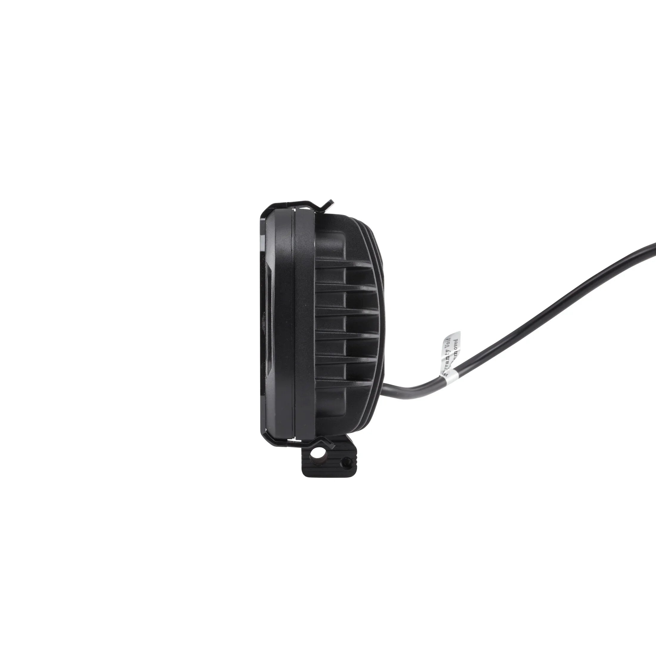 HELLA 450 LED Driving Light Kit — left side view of compact LED driving lamp