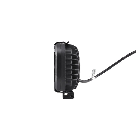 HELLA 450 LED Driving Light Kit — left side view of compact LED driving lamp