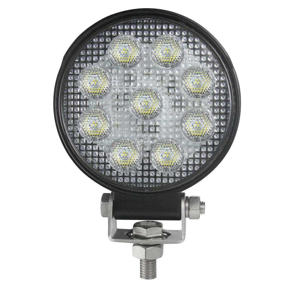 HELLA X-Treme Series LED Driving Lights in white mode, rugged aluminum housing, IP69K, auxiliary high-beam, off-road ready.