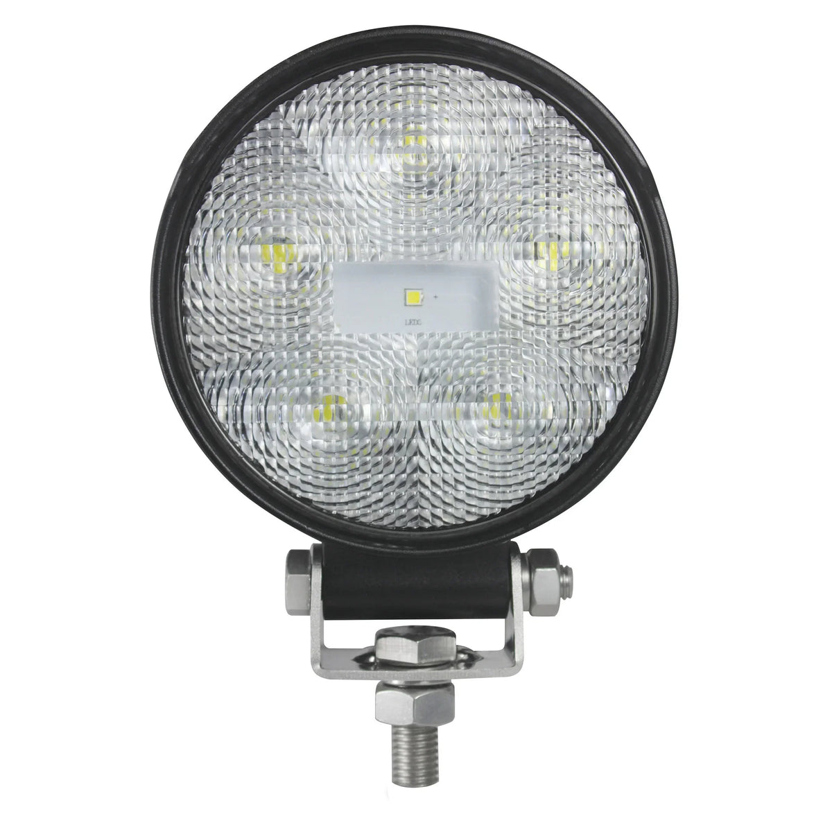 HELLA X-Treme Series LED Driving Lights in white mode, X-shape position light, rugged housing, auxiliary high-beam, IP69K off-road ready