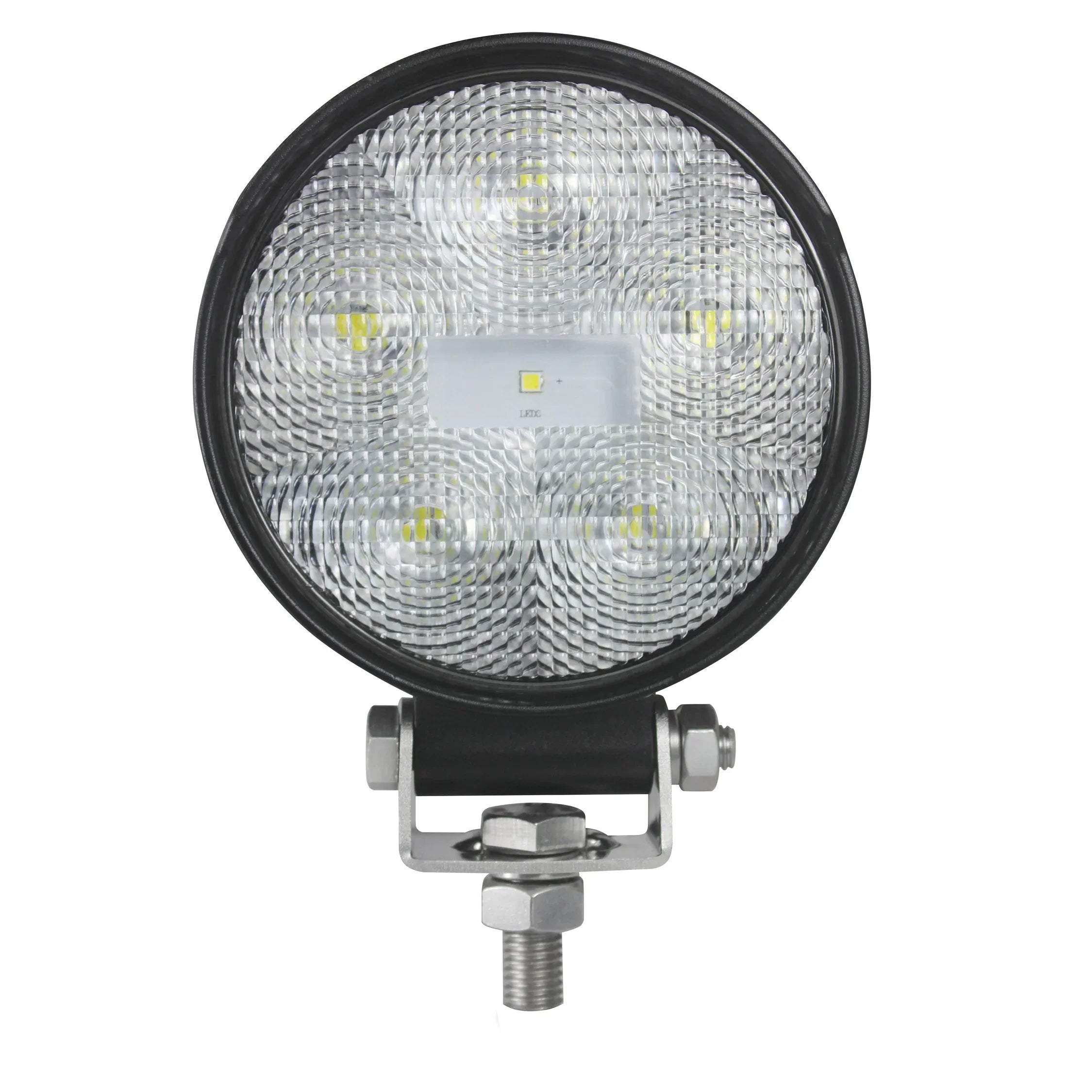 HELLA X-Treme Series LED Driving Lights in white mode, X-shape position light, rugged housing, auxiliary high-beam, IP69K off-road ready