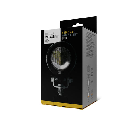 HELLA X-Treme Series LED Driving Lights box, IP69K, rugged housing, off-road auxiliary high-beam