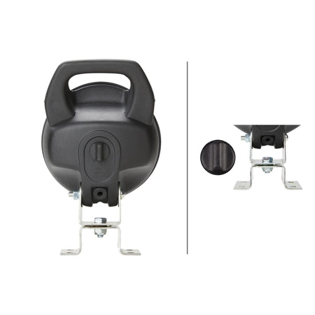 HELLA X-Treme Series LED Driving Lights, rugged aluminum housing, IP69K, auxiliary high-beam, off-road.