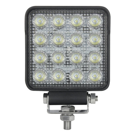 HELLA X-Treme Series LED Driving Lights in white mode, rugged aluminum housing, IP69K, auxiliary high-beam, off-road ready