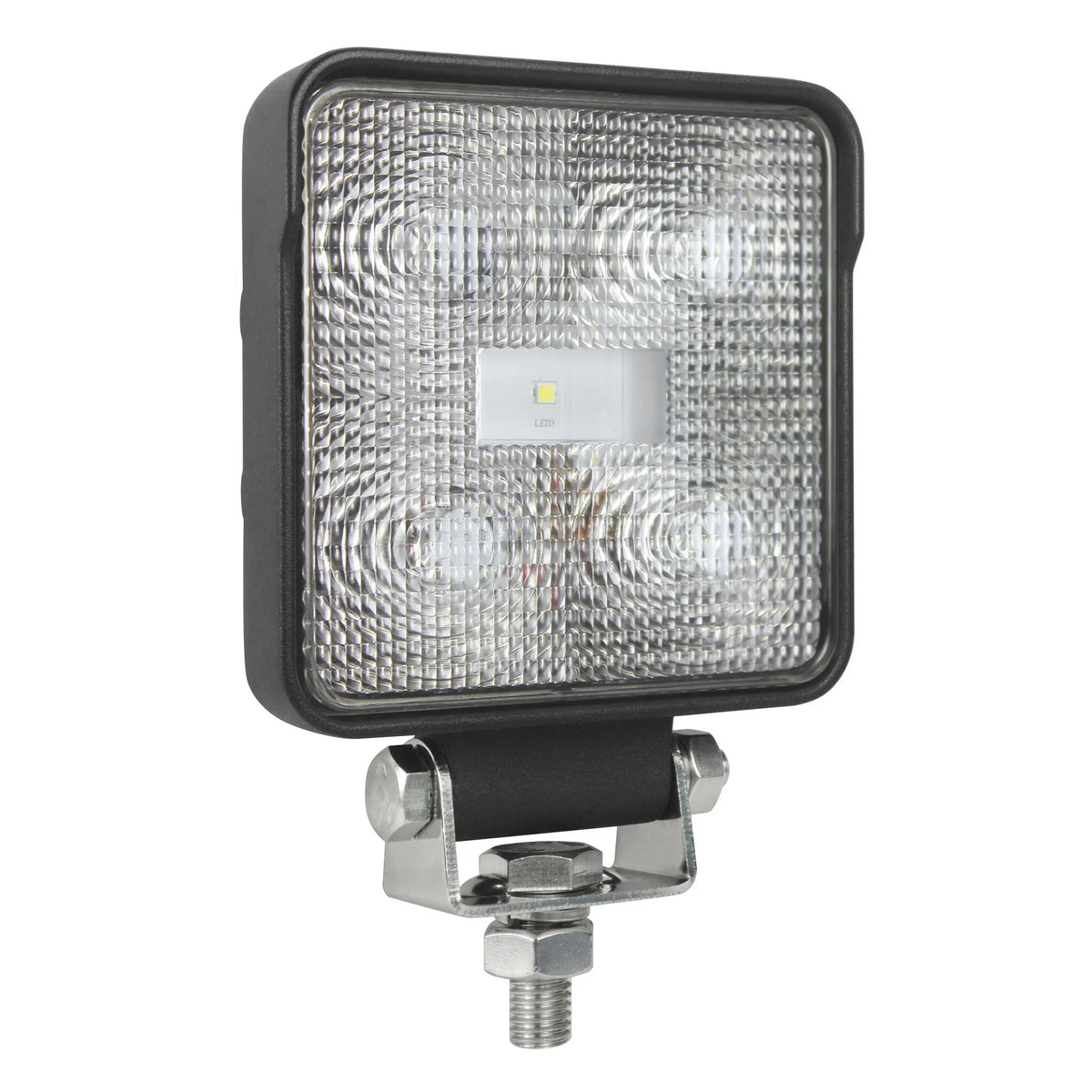 HELLA X-Treme Series LED Driving Lights in white mode, X-shape position light, IP69K, rugged housing, auxiliary high-beam, off-road