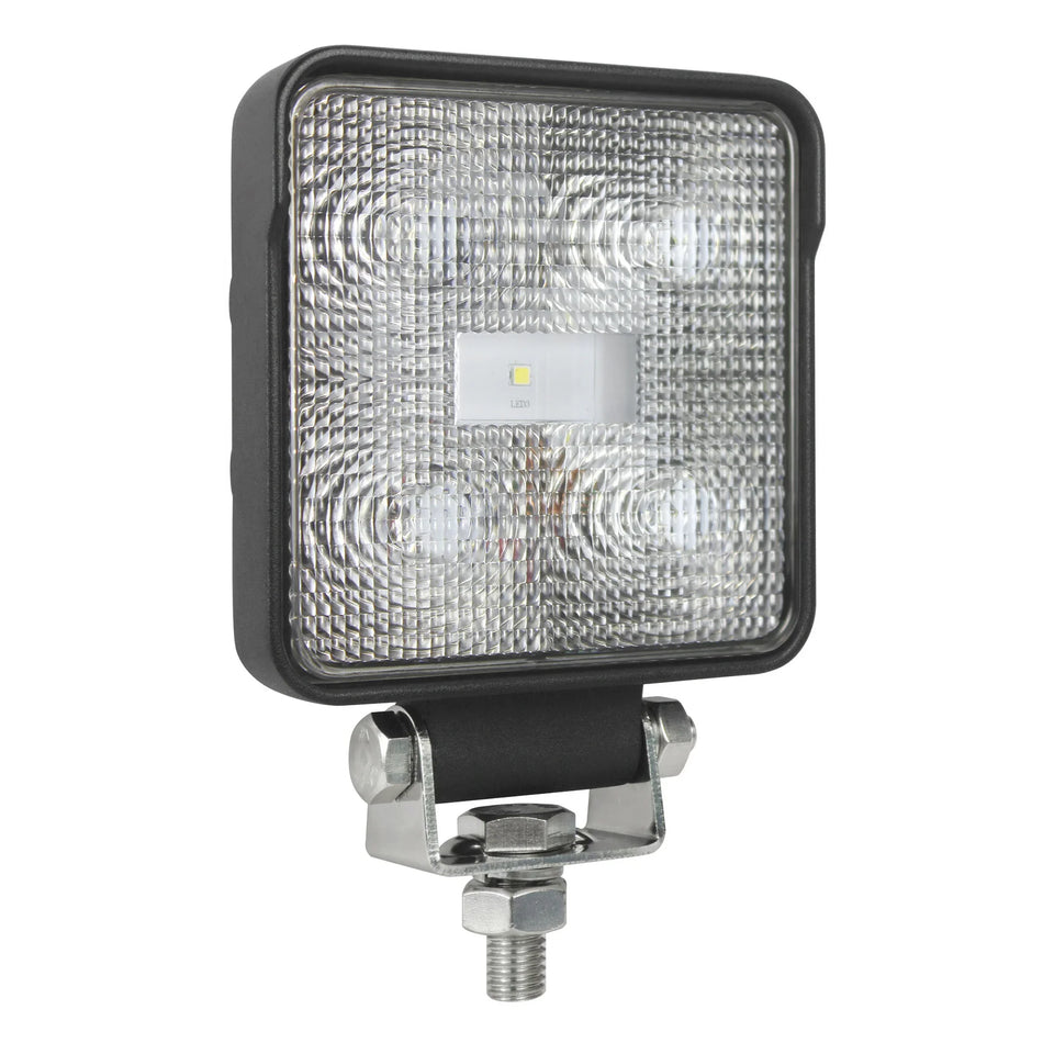HELLA X-Treme Series LED Driving Lights in white mode, X-shape position light, IP69K, rugged housing, auxiliary high-beam, off-road