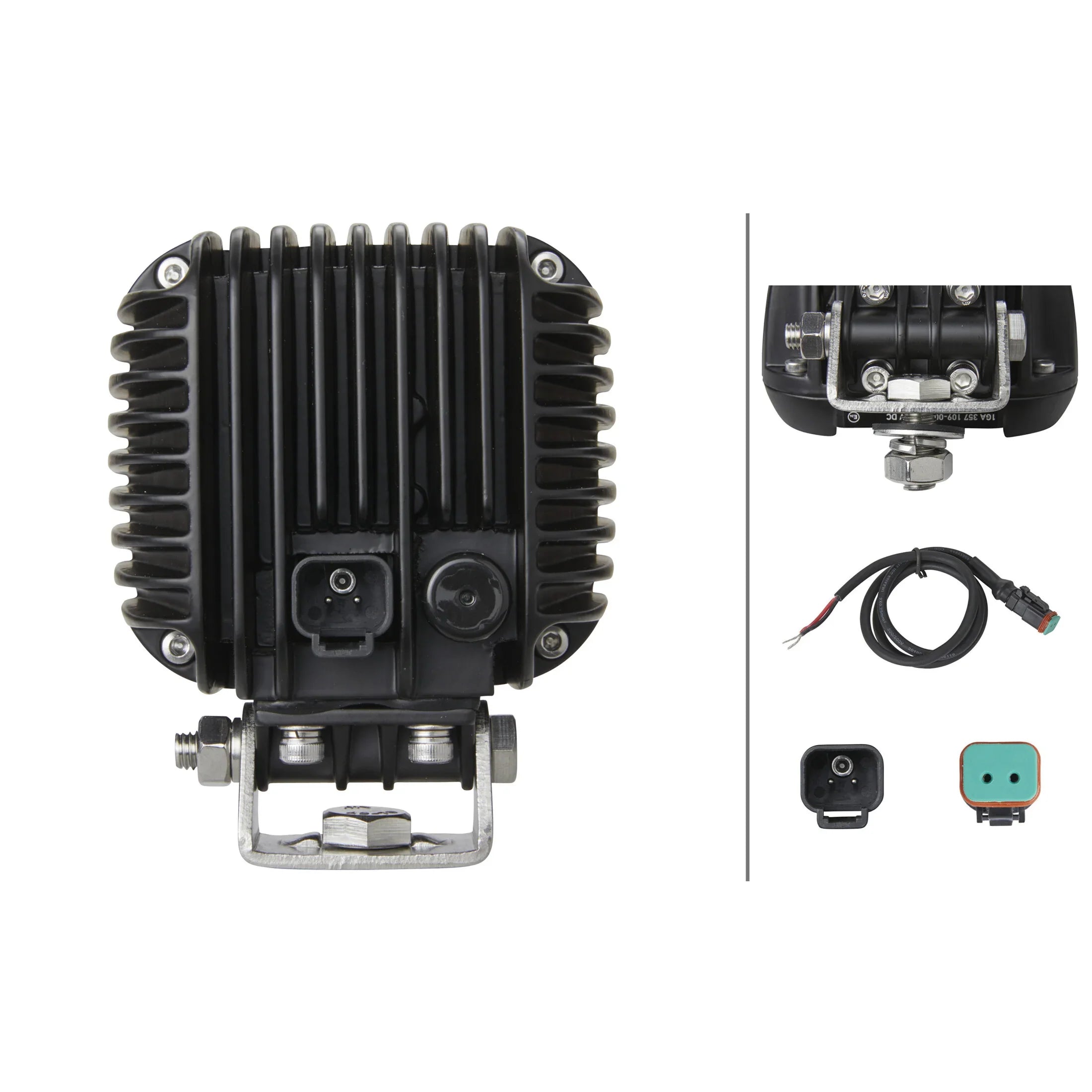 HELLA X-Treme Series LED Driving Lights, rugged aluminum housing, IP69K, auxiliary high-beam, off-road