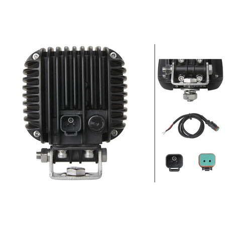 HELLA X-Treme Series LED Driving Lights, rugged aluminum housing, IP69K, auxiliary high-beam, off-road