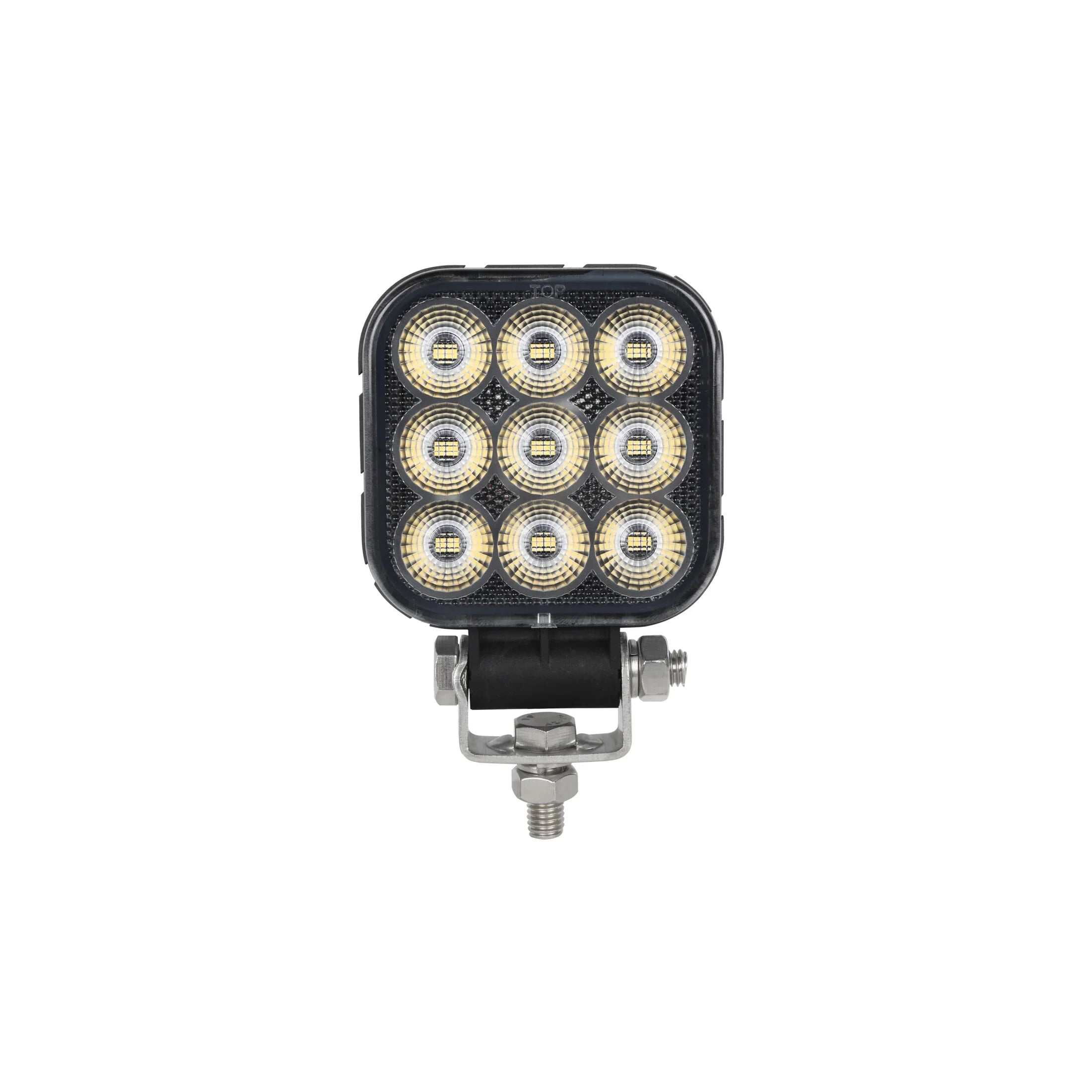 HELLA X-Treme Series LED Driving Lights in white mode, rugged aluminum housing, IP69K, auxiliary high-beam, off-road.