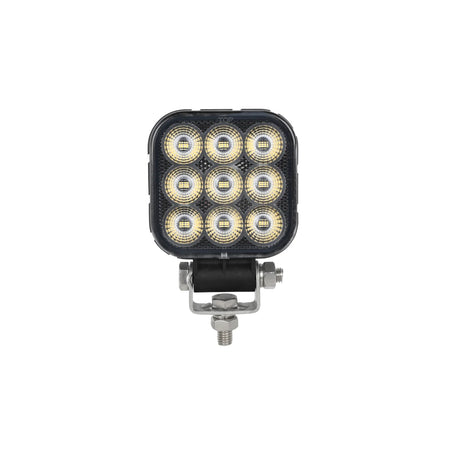 HELLA X-Treme Series LED Driving Lights in white mode, rugged aluminum housing, IP69K, auxiliary high-beam, off-road.