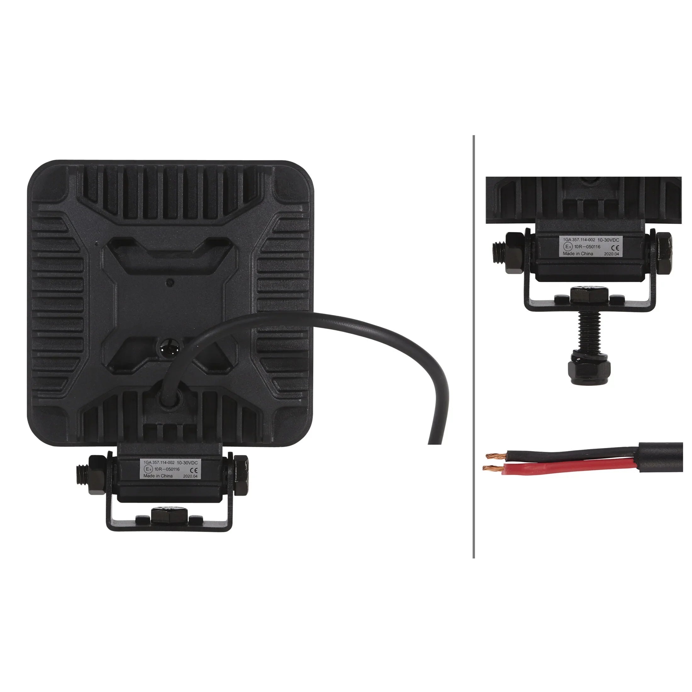 HELLA X-Treme Series LED Driving Lights IP69K auxiliary high-beam in rugged aluminum housing, off-road