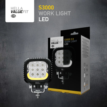 HELLA X-Treme Series LED Driving Lights, IP69K, auxiliary high-beam, rugged aluminum housing, off-road.