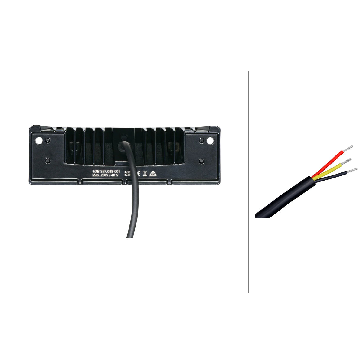 HELLA X-Treme Series LED Driving Lights with rugged aluminum housing, IP69K, auxiliary high-beam wiring.