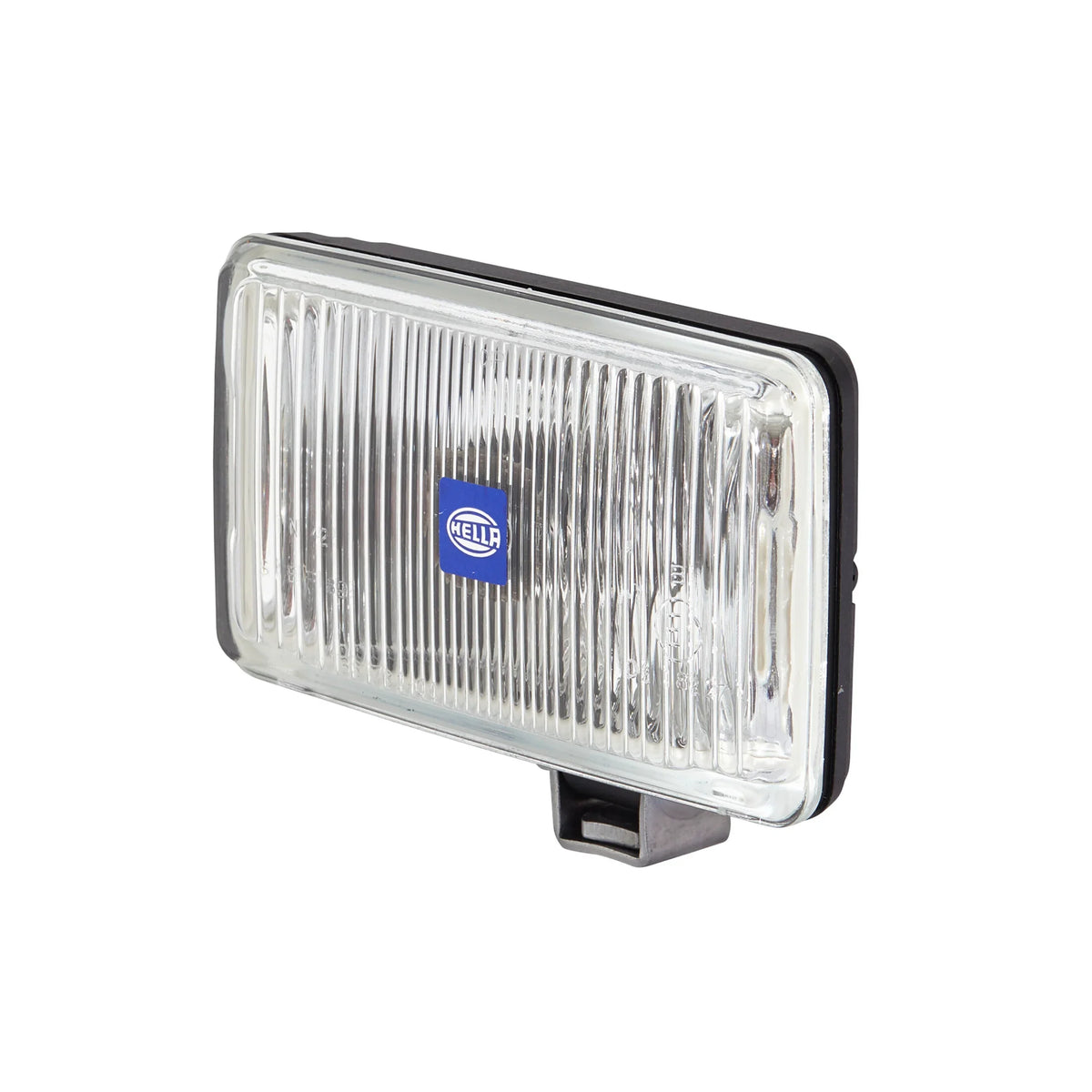 HELLA 450 Halogen Fog Light — diagonal-left view of round fog lamp