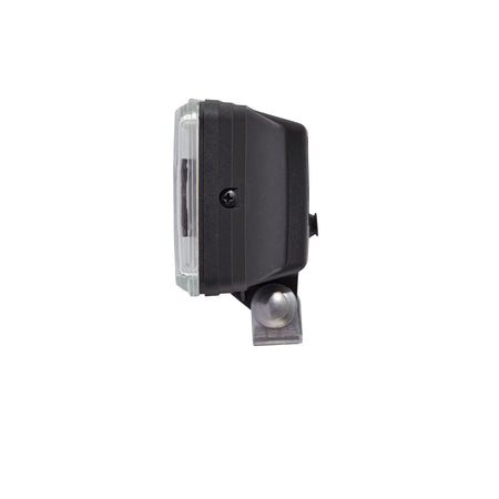 HELLA 450 Halogen Fog Light — side view of compact halogen fog lamp