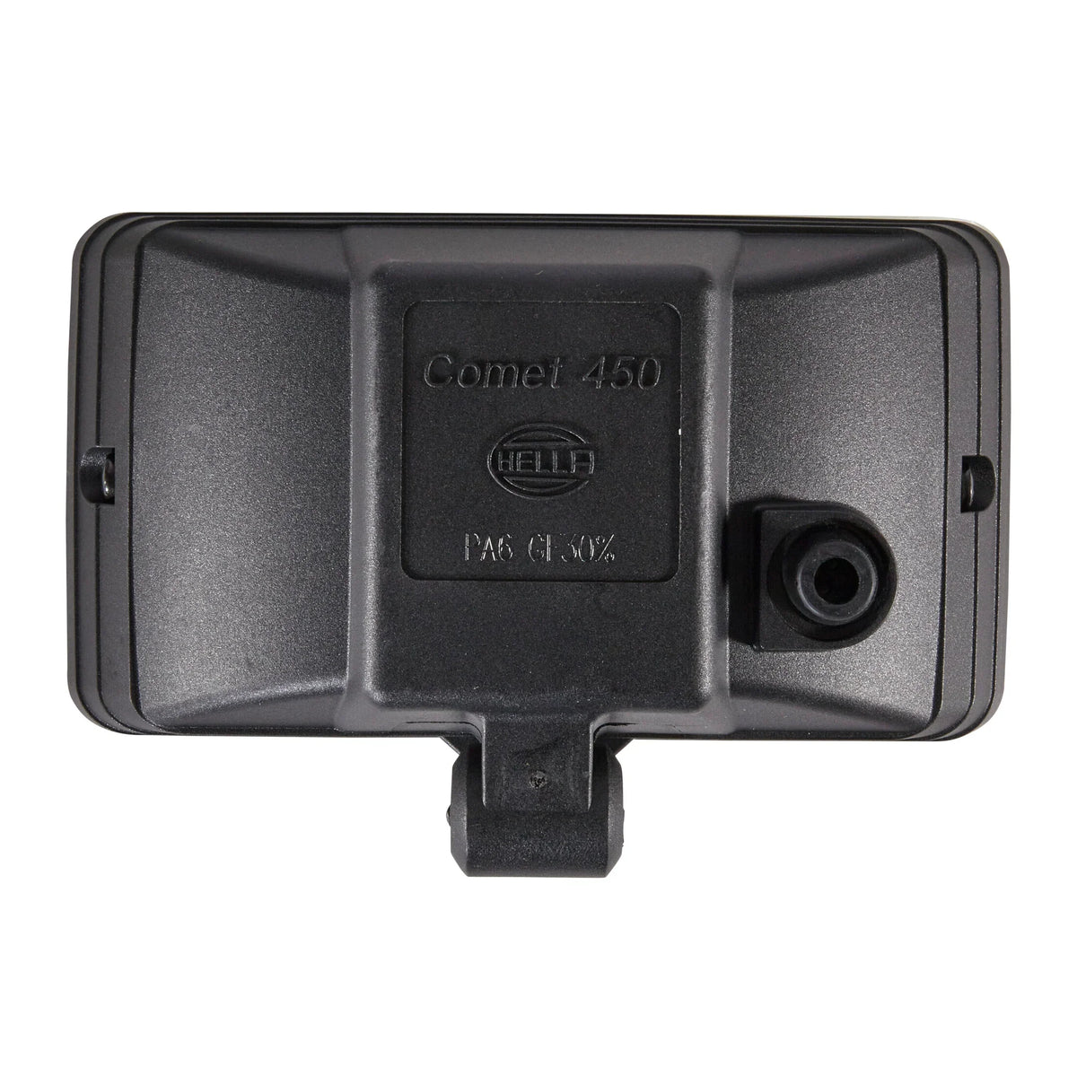 HELLA 450 Halogen Amber Fog Light — back view of housing