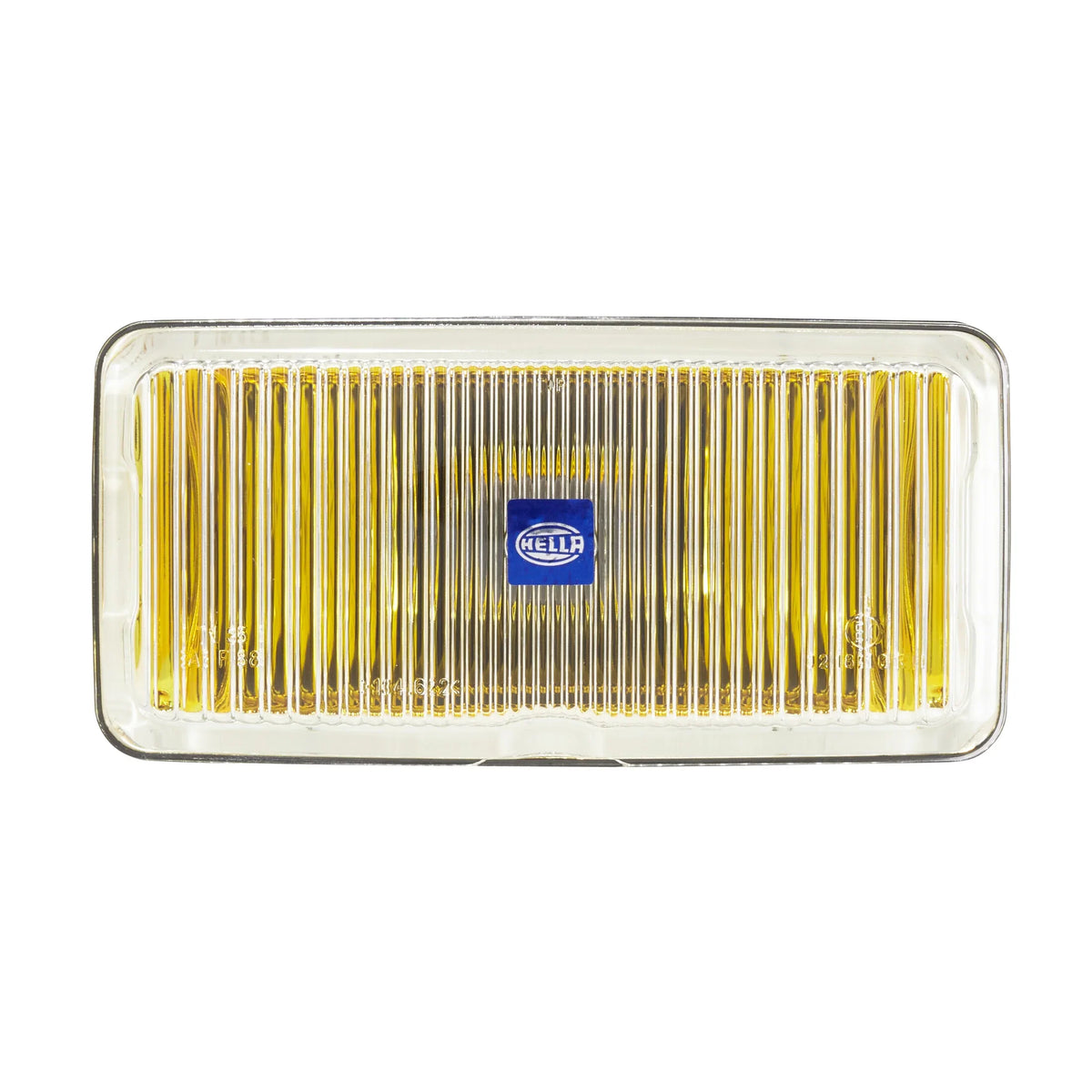 HELLA X-Treme Series LED Driving Lights in amber mode, rugged aluminum housing, IP69K, auxiliary high-beam for off-road.