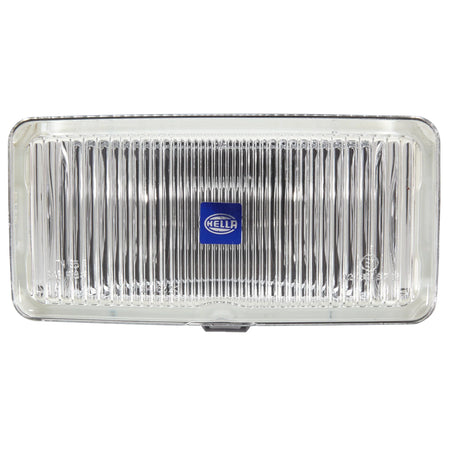 HELLA X-Treme Series LED Driving Light with clear lens, rugged aluminum housing, IP69K, auxiliary high-beam for off-road use