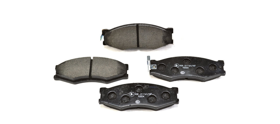 BRAKE PAD SET, LOW-METALLIC