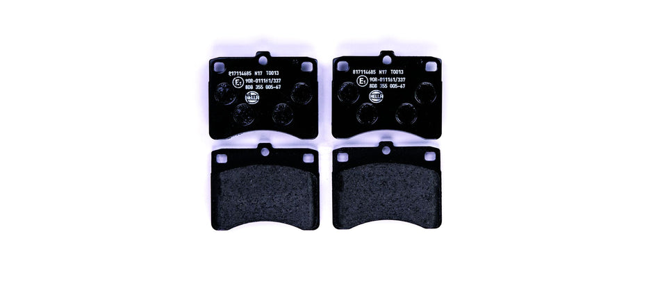 BRAKE PAD SET, LOW-METALLIC