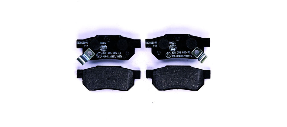 BRAKE PAD SET, LOW-METALLIC